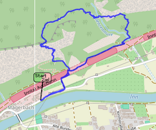 Tracklog bei OpenStreetMap ansehen Tracklog bei OpenStreetMap ansehen