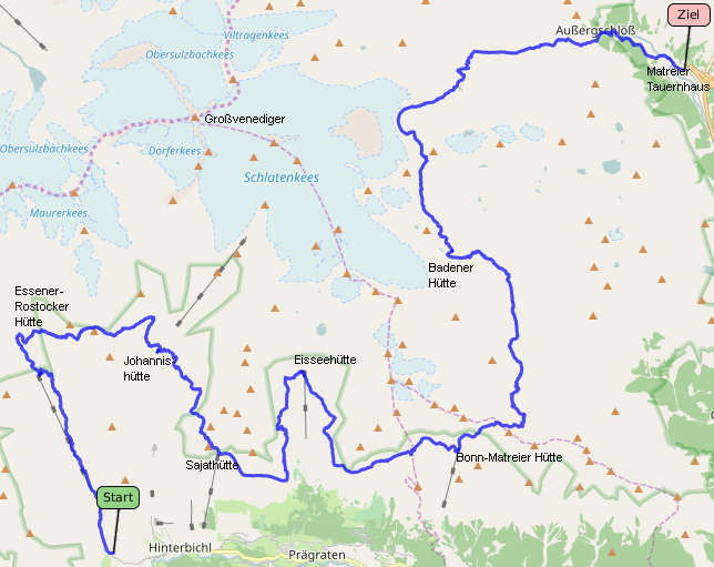 Tracklog bei OpenStreetMap ansehen