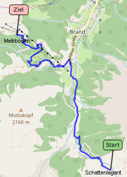 Tracklog bei OpenStreetMap ansehen